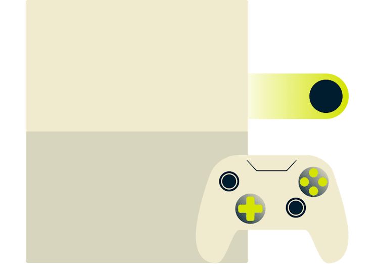 Une manette de Xbox.