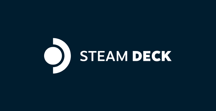 شعار Steam Deck.