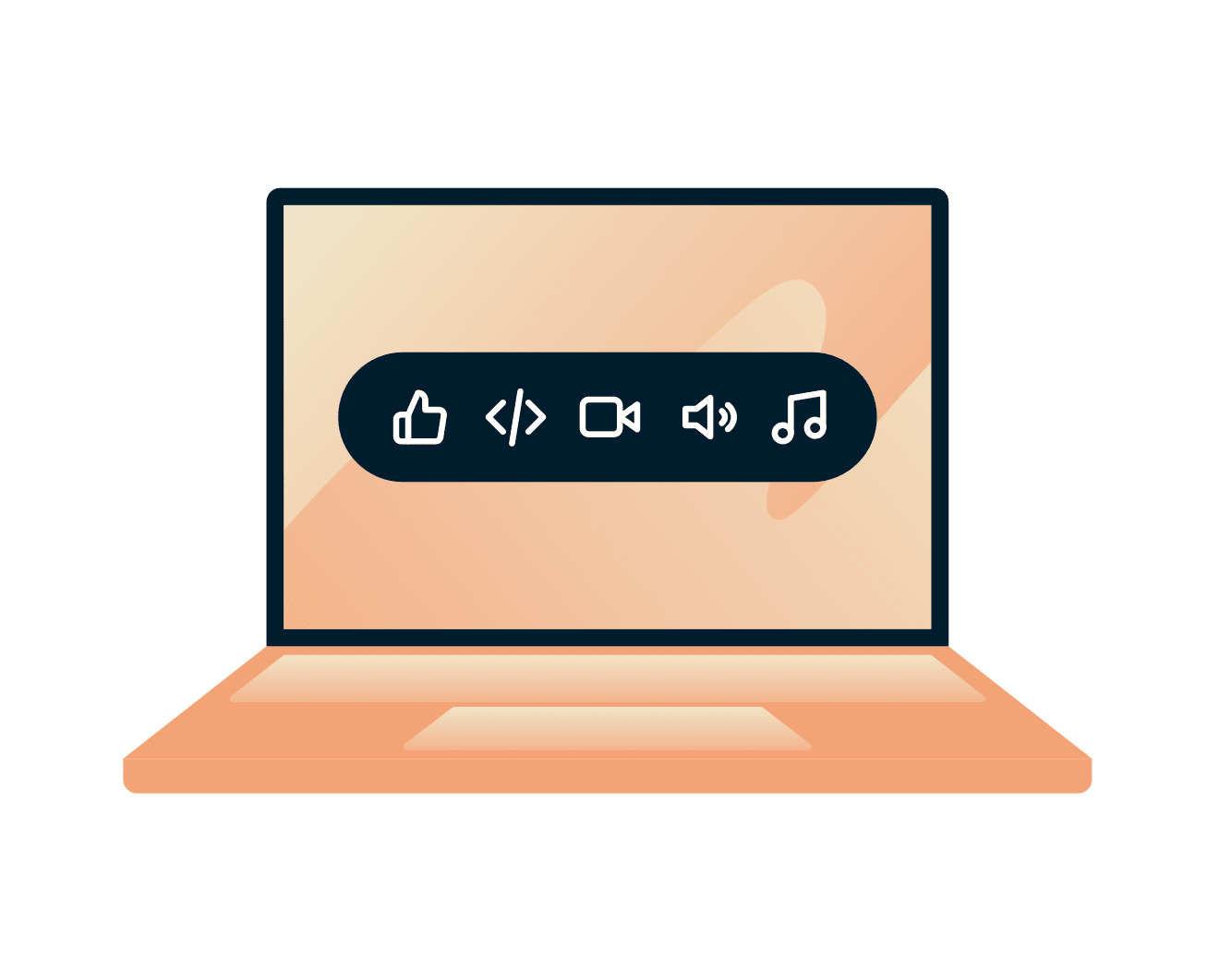 Ciesz się dostępem do ulubionych treści: mężczyzna cieszący się TV i muzyką.