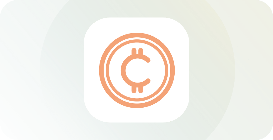 Biểu tượng tiền điện tử.