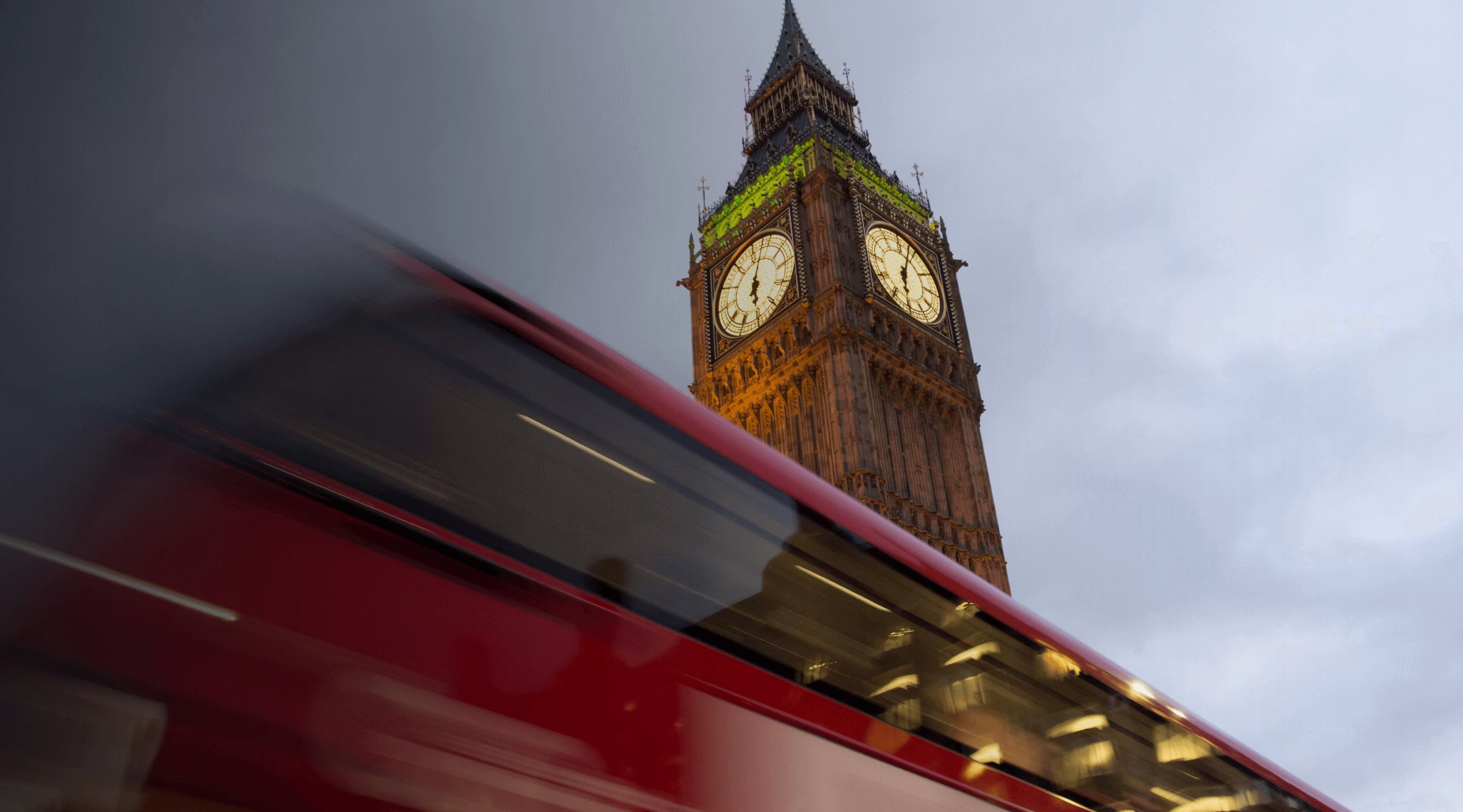 Blick auf den Big Ben in London.