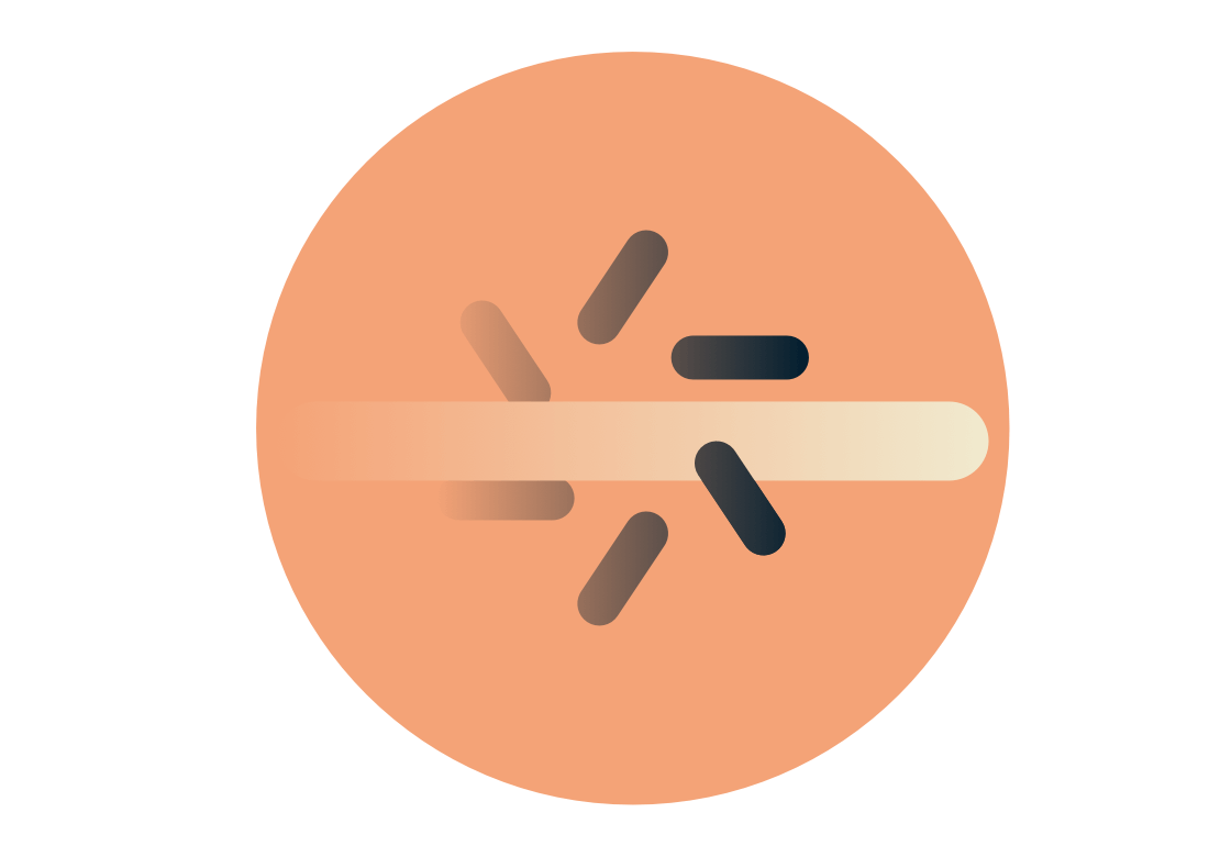 Кнопка воспроизведения видео со спидометром.