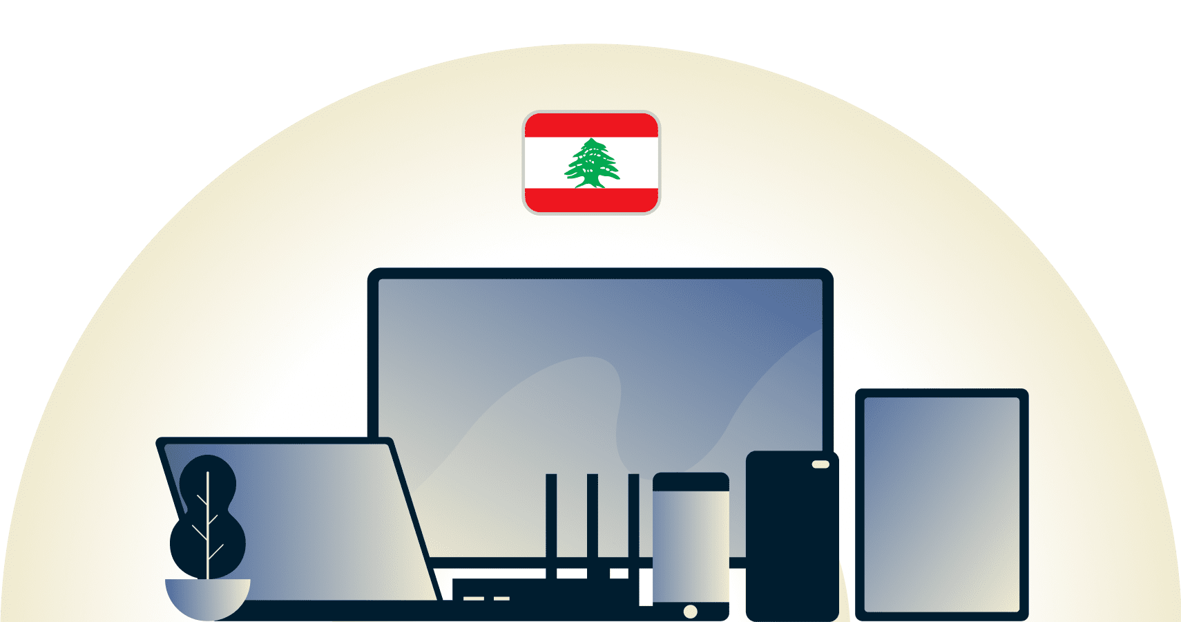 VPN pour le Liban pour tous les appareils