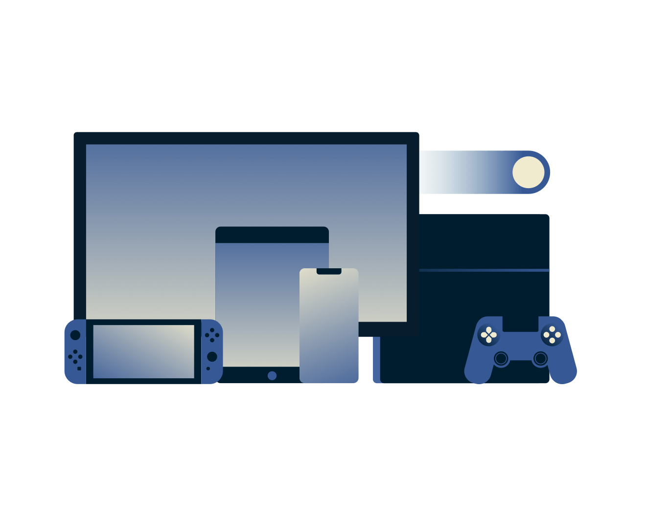 Appareils pour le jeu.