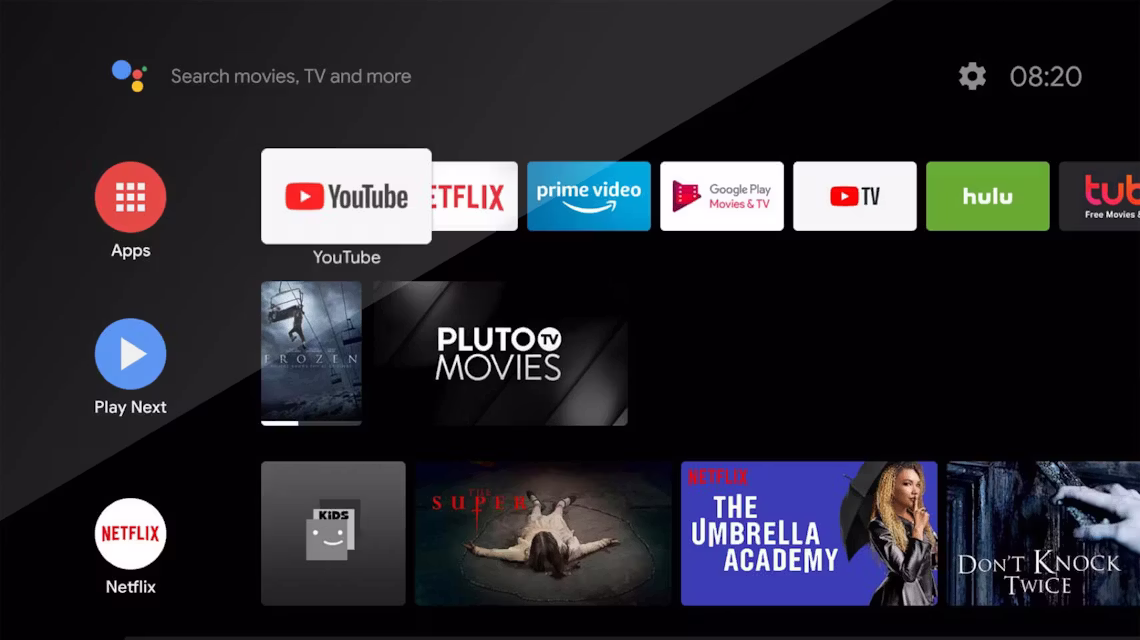 Le VPN fonctionne avec Android TV.